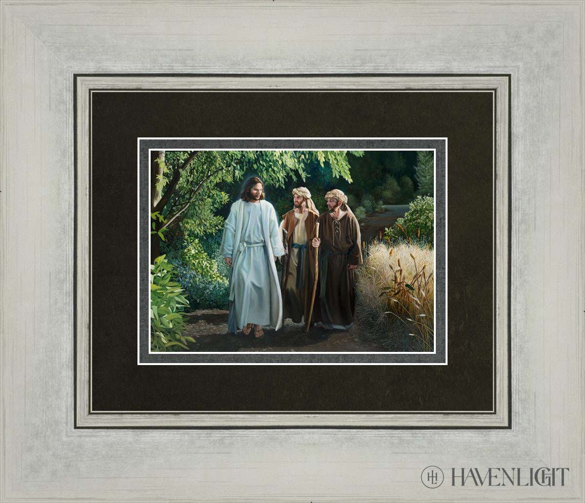 Emmaus By Liz Lemon Swindle - Inspirational Christian Wall Art for Home & Church Decor | Perfect for Living Room, Bedroom & Office