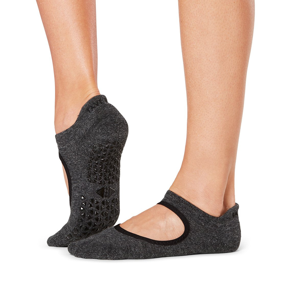 Tavi Noir Emma Grip Socks - Non-Slip Yoga Socks for Women, Anti-Skid Workout Socks with Grips for Pilates, Barre & Home Exercise - Perfect for Yoga, Gym and Fitness Activities