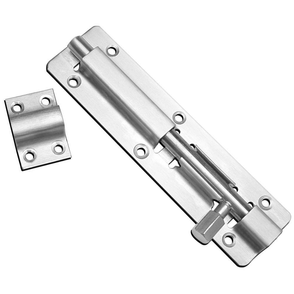 Heavy-Duty Stainless Steel Door Latch - 7.8