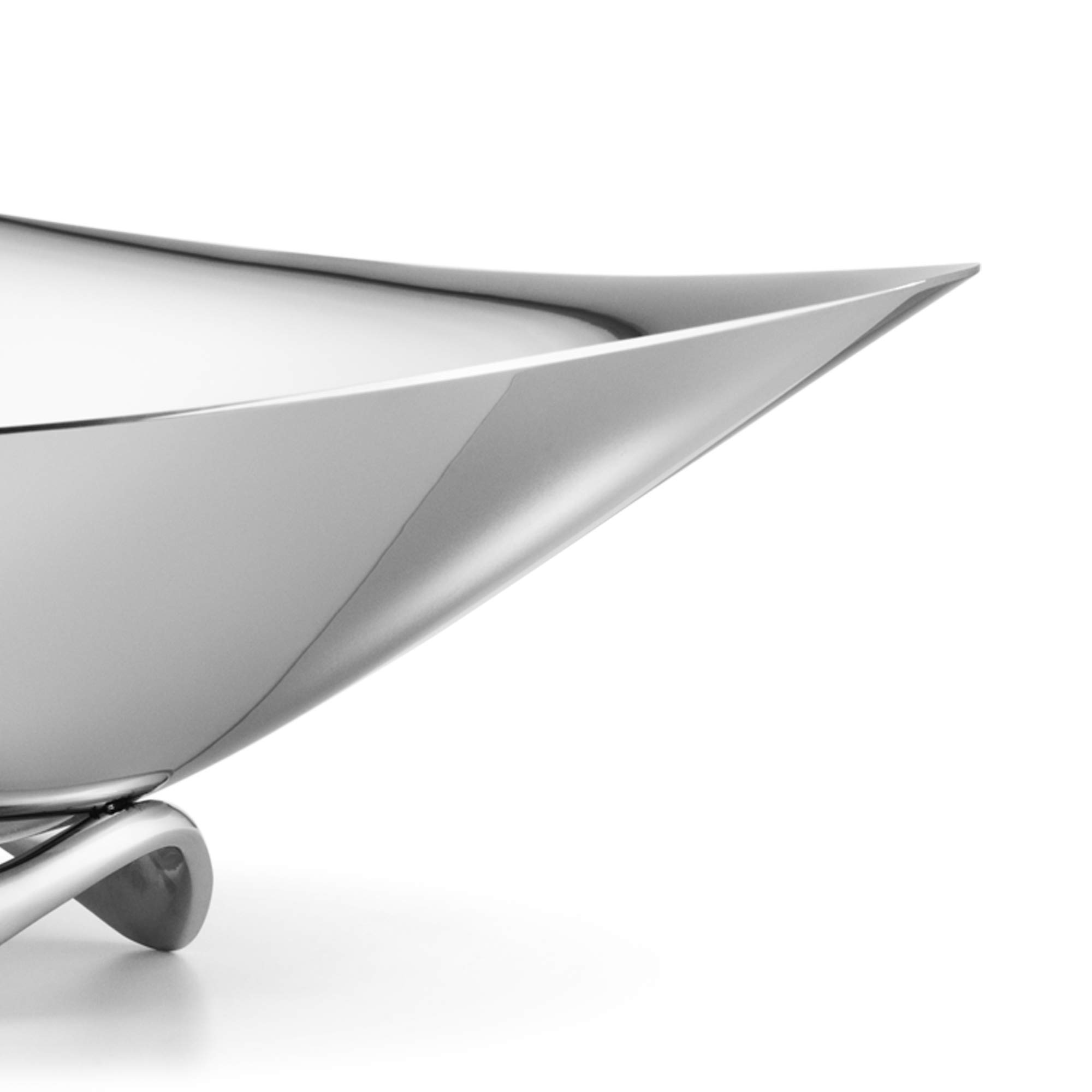 Georg Jensen Henning Koppel Stainless Steel Serving Bowl - Elegant Modern Tableware for Dining, Entertaining & Home Decor
