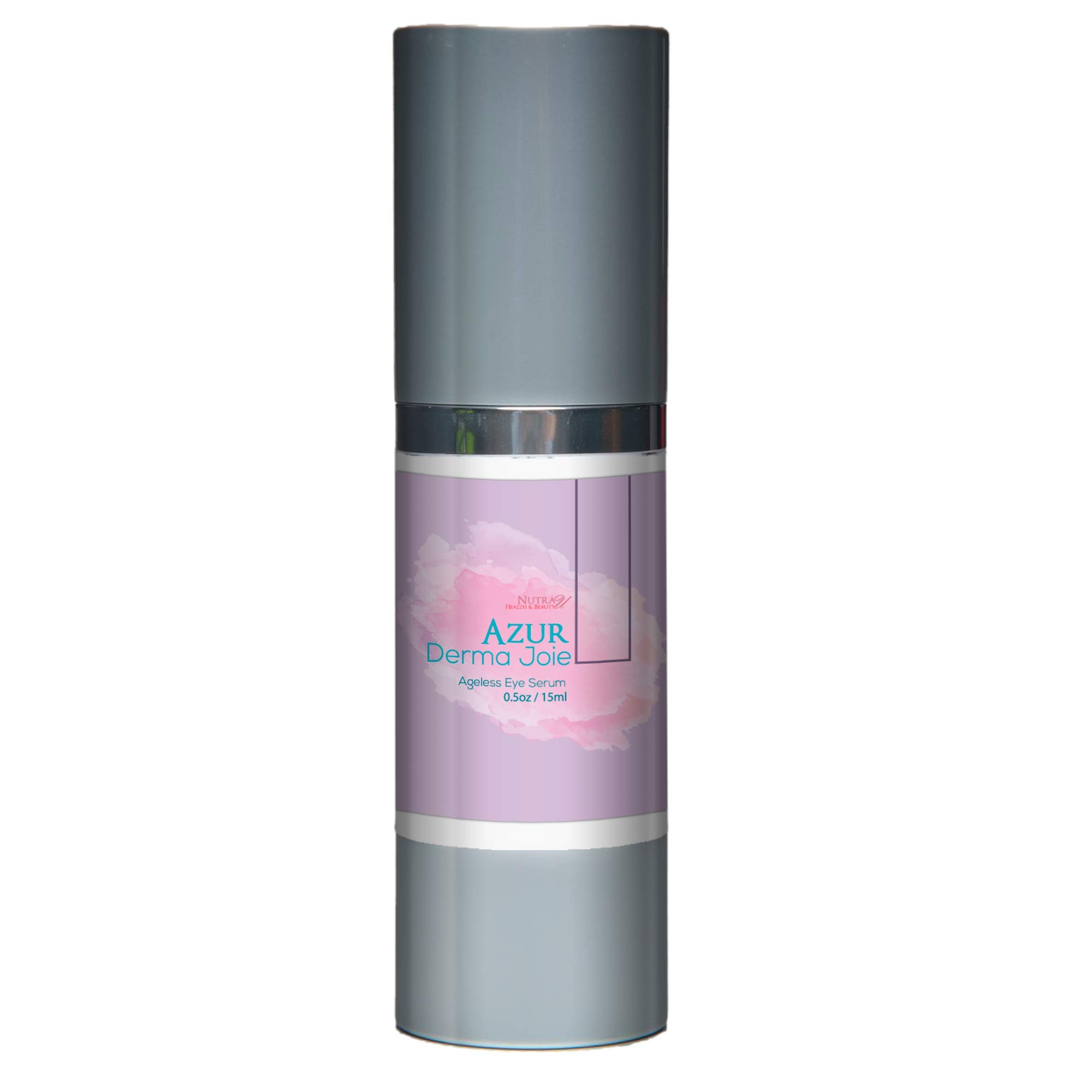 Azur Derma Joie Ageless Eye Serum - Anti-Aging Eye Gel for Crow's Feet, Smile Lines & Puffy Eyes - Youthful Eye Cream for Dark Circles & Wrinkles - Best for Night Use & Daily Skincare Routine