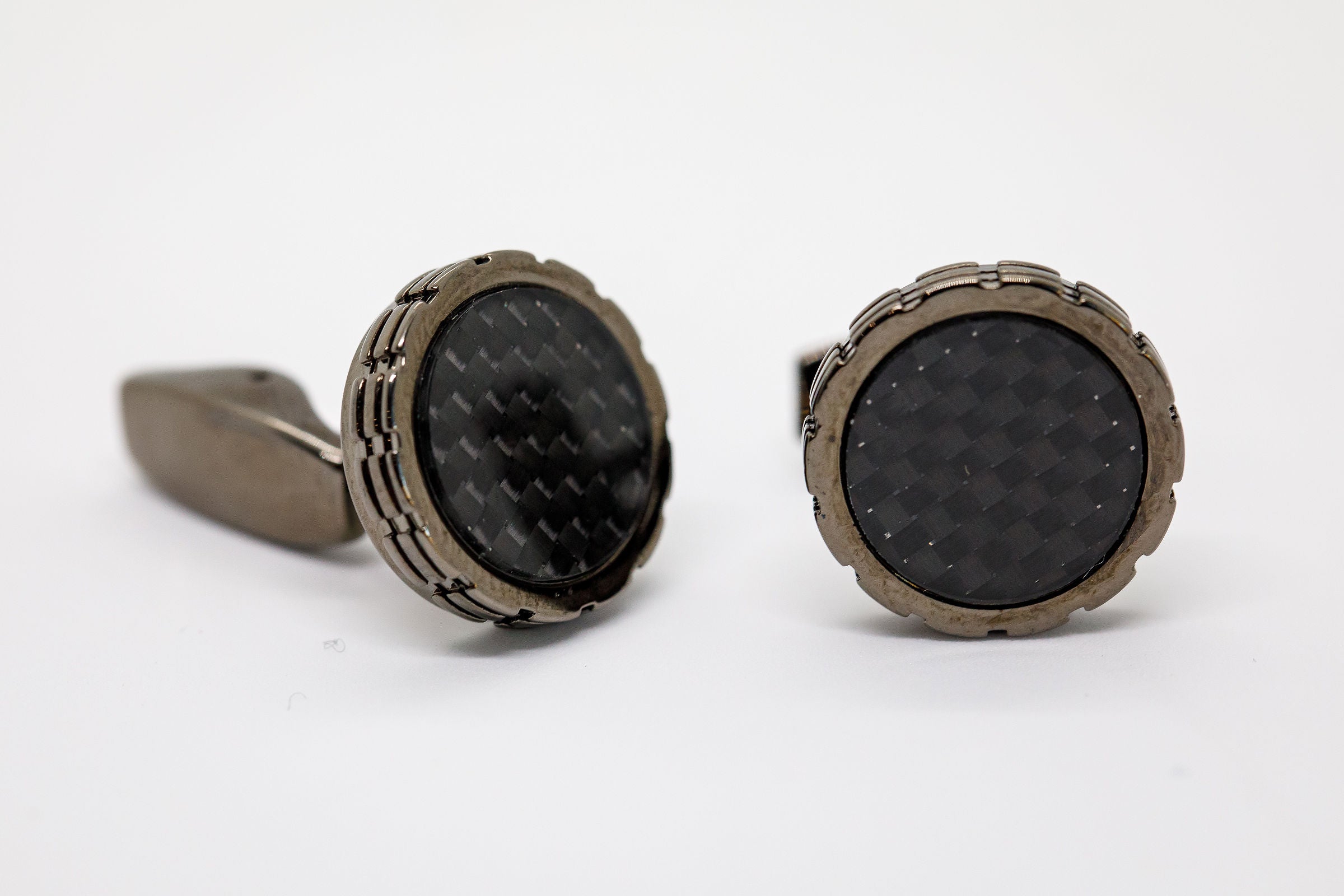 Elegant Cufflinks for Men - 4-Piece Set - Perfect for Weddings, Business & Formal Events
