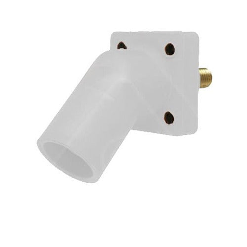 Crouse Hinds Cam Lok 45 Degree Panel Mount with Threaded Post - 400 Amp Max Series 16 - Ideal for Industrial Electrical Panels & Power Distribution Systems