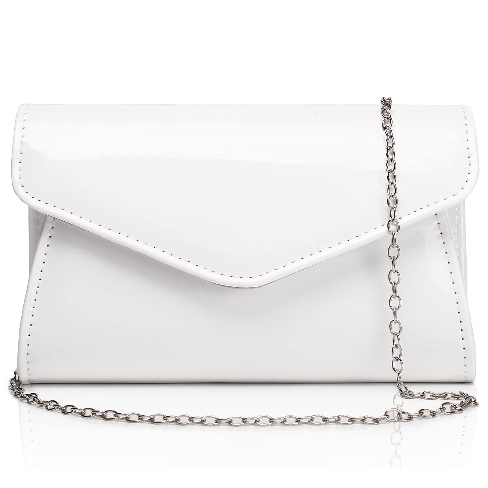 Labair Women's Patent Leather Clutch Purse - Elegant Evening Bag for Wedding, Prom & Formal Events - Perfect for Parties, Date Nights & Special Occasions