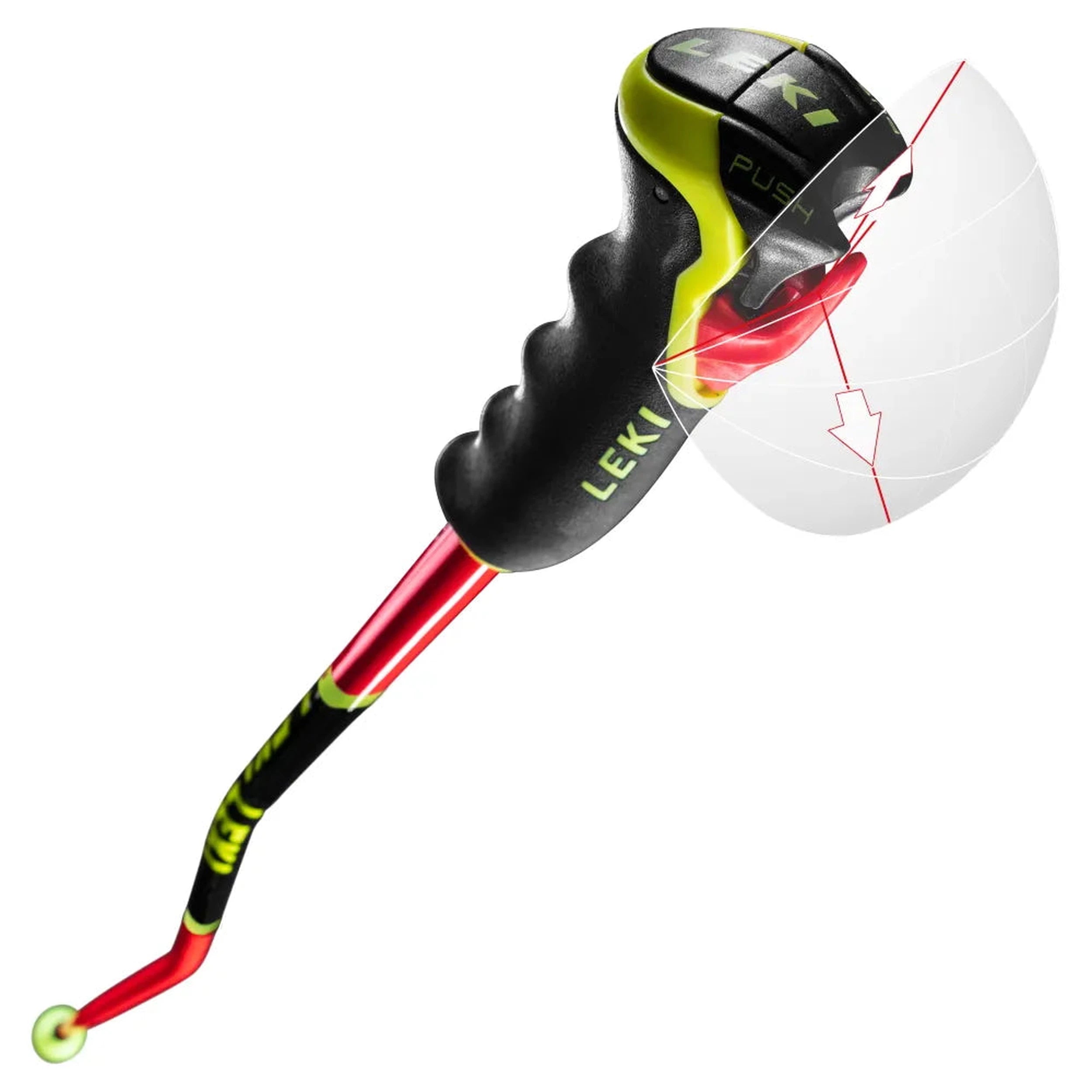 Leki WCR GS 3D Trekking Poles 2026 - Lightweight Adjustable Hiking Sticks for Mountain Climbing & Outdoor Adventures