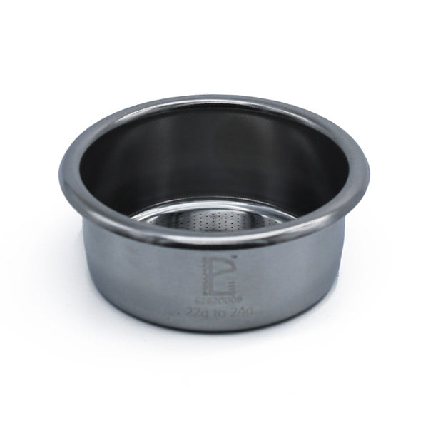 Pullman Precision Filter Basket Ridgeless 17g & 25g - Professional Espresso Portafilter Basket for Barista & Home Brewing - Perfect for Specialty Coffee & Espresso Machines