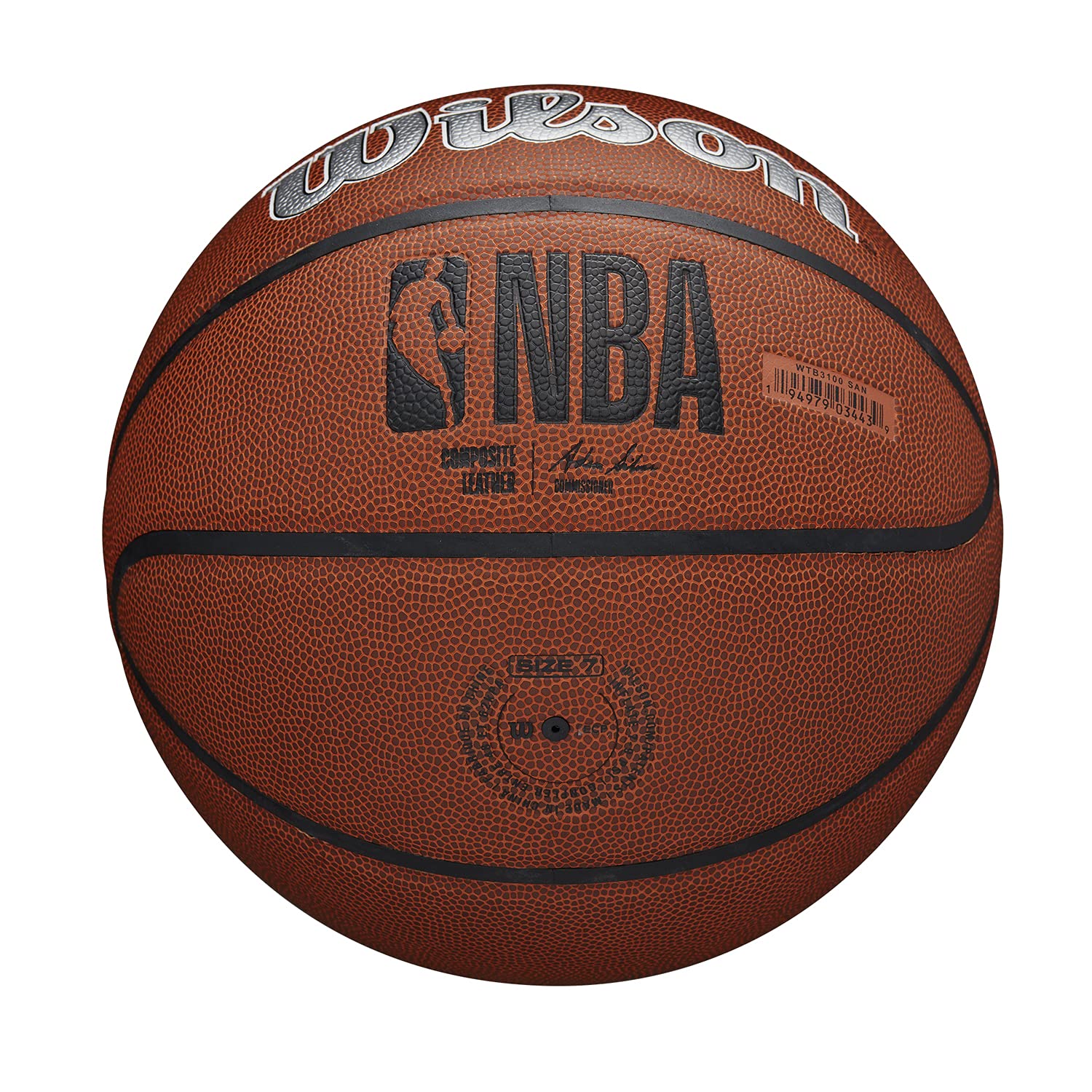 Wilson NBA Team Alliance Official Game Basketball - Size 7 (29.5