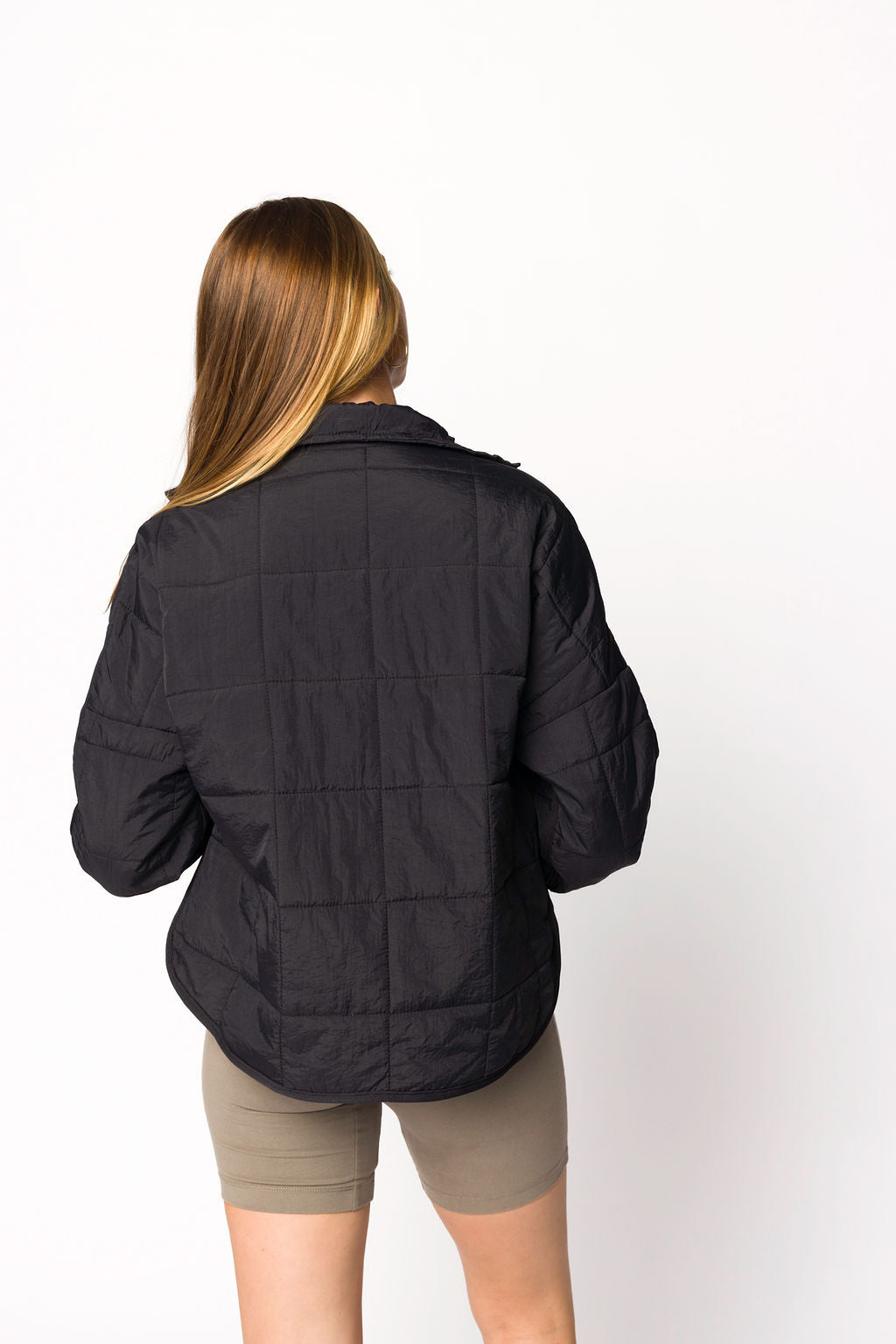 Layla Black Puffer Jacket for Women - Lightweight Warm Winter Coat - Perfect for Outdoor Activities, Travel & Casual Wear