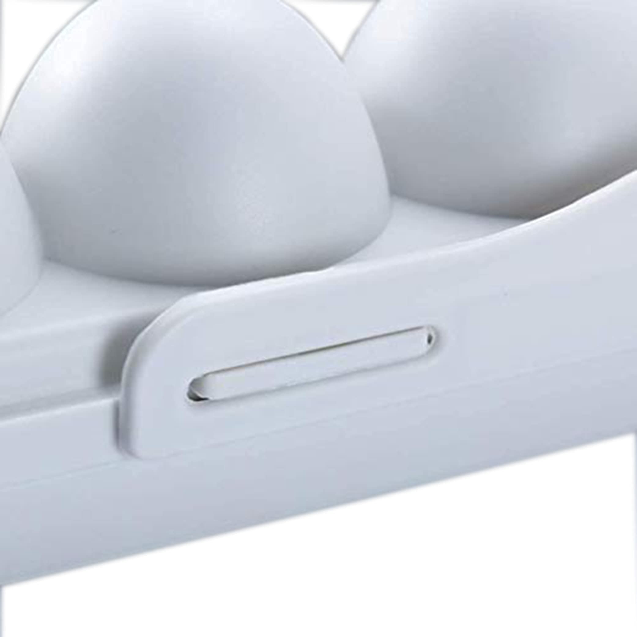 Plastic Egg Tray Holder with Lid - 12-Capacity Refrigerator Storage Organizer for Fresh Eggs (Grey) | Perfect for Kitchen Organization & Egg Protection