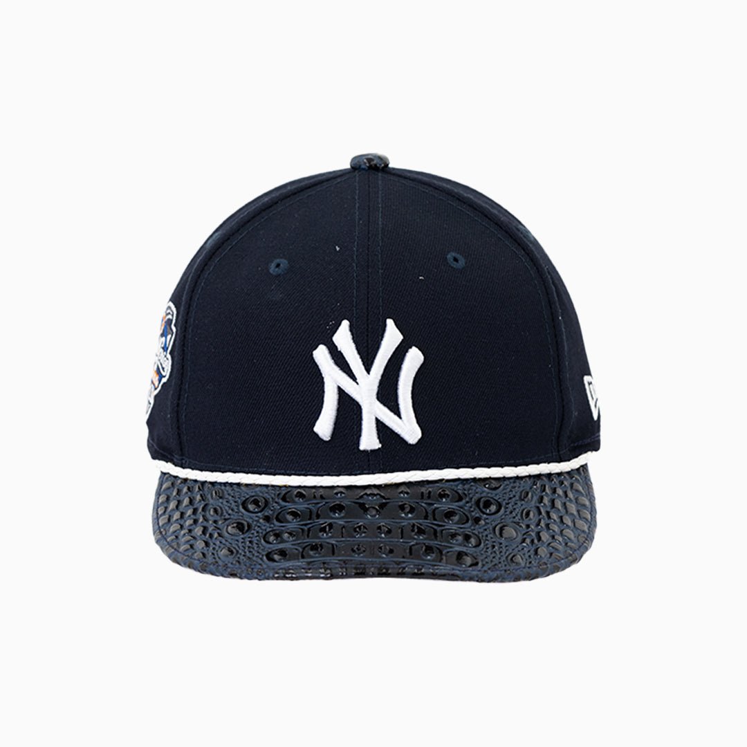 Breyer's Buck 50 New York Yankees Patent Leather Baseball Cap - Stylish MLB Fan Gear for Games & Streetwear