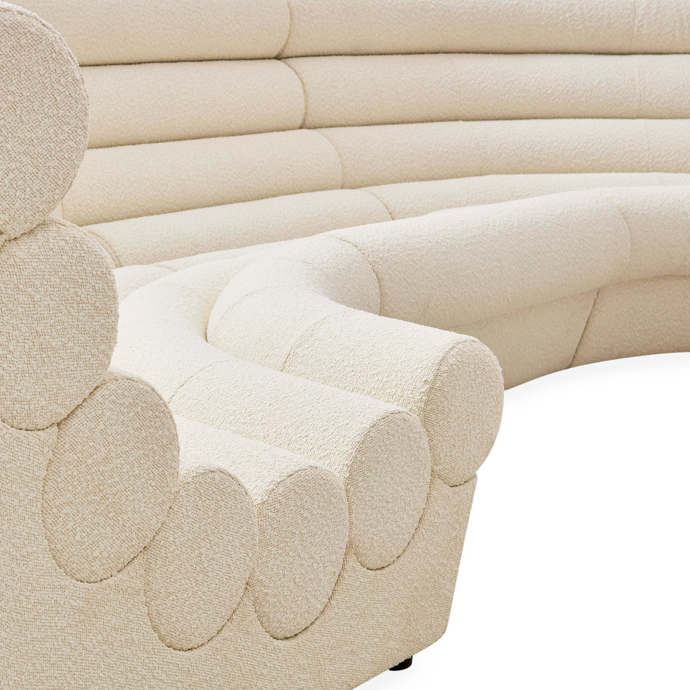 Futura 3-Piece U-Shaped Sectional Sofa Set - Modern L-Shaped Couch with Chaise Lounge for Living Room, Family Room, and Home Theater Comfort