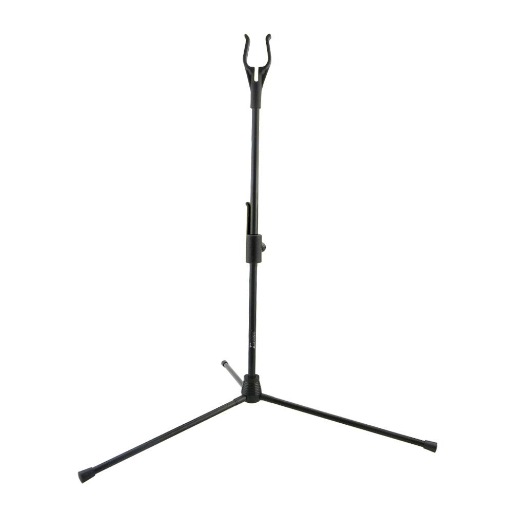AMEYXGS Portable Foldable Archery Bow Stand Holder - Recurve Bow Stand for Target Shooting Range | Perfect for Outdoor Hunting, Practice & Archery Competitions