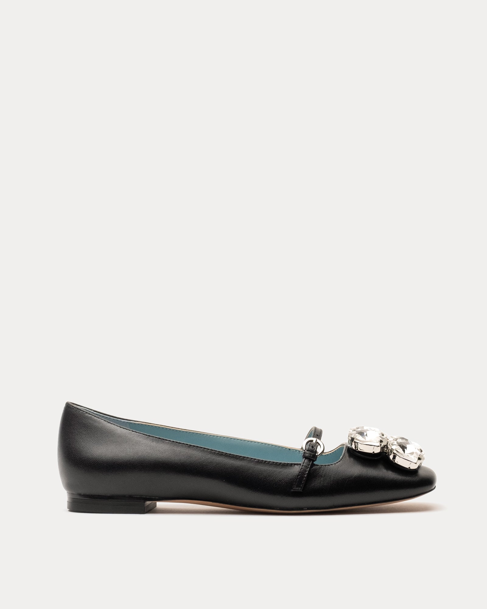 Josephine Women's Ballet Flats - Comfortable Black Leather Pointed Toe Slip On Shoes for Work, Office & Casual Wear