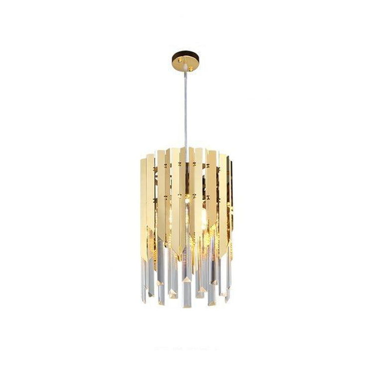 Elegant Kubiak Crystal Pendant Chandelier - Modern Ceiling Light Fixture for Dining Room, Bedroom & Living Room Decor