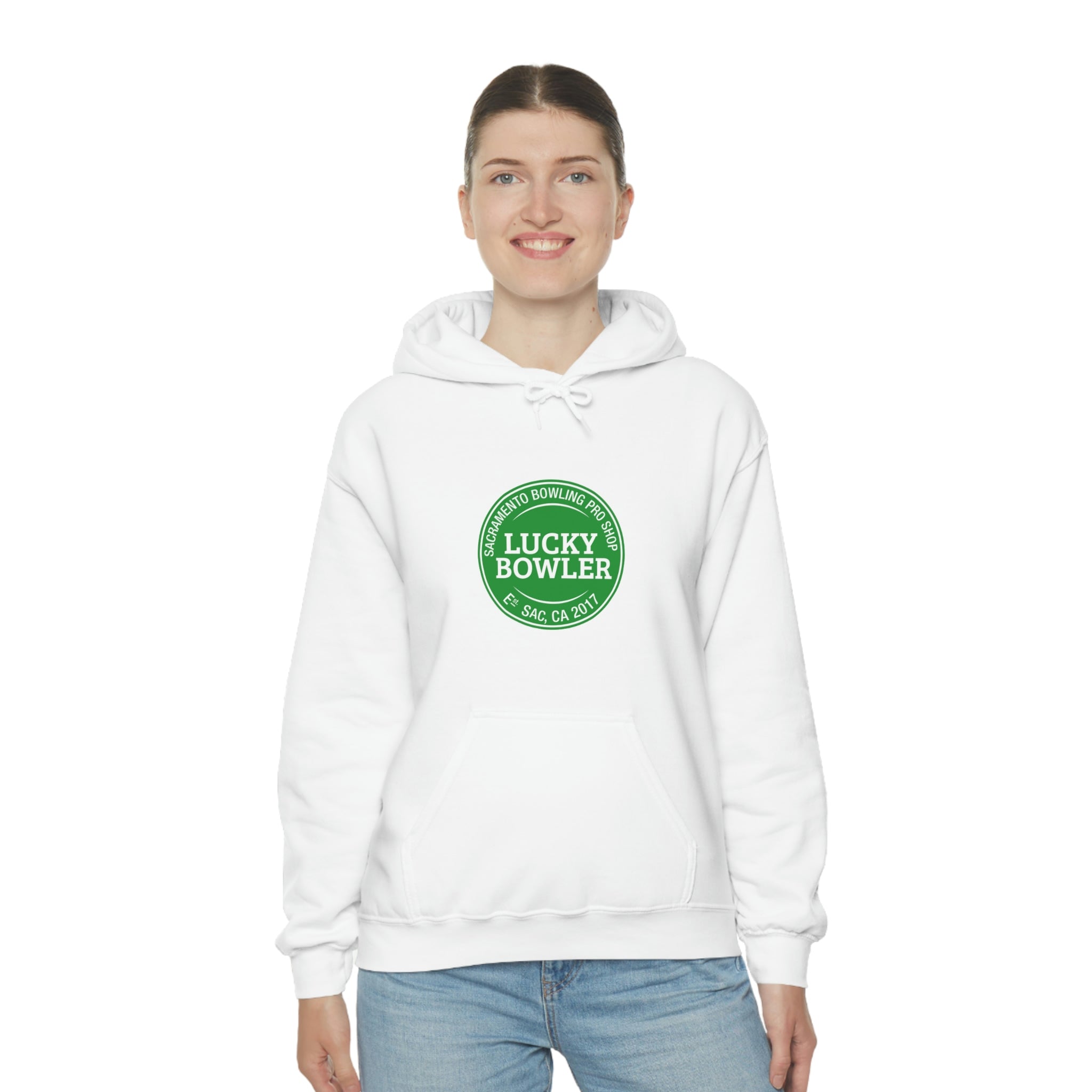 Lucky Hoodie #3 with QR Code - Stylish Unisex Pullover for Men & Women - Perfect for Casual Wear, Street Fashion, and Social Media QR Code Sharing