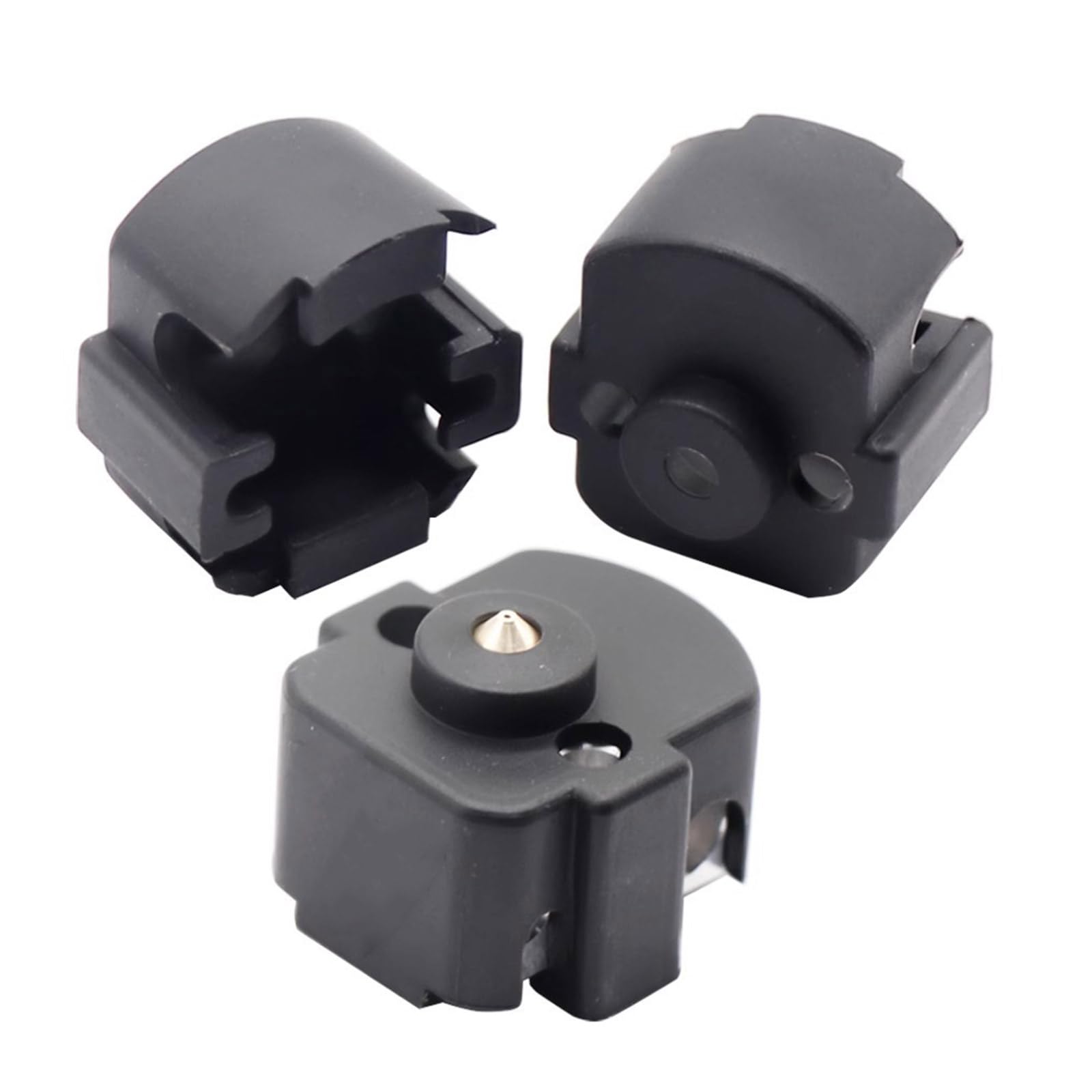 High-Temperature Black Silicone Socks for Red Lizard K1 Hotend - Heater Block Protector Cover - 3D Printer Accessory - Perfect for Ender 3, CR-10 & DIY 3D Printing Projects - Prevents Dust & Improves Print Quality