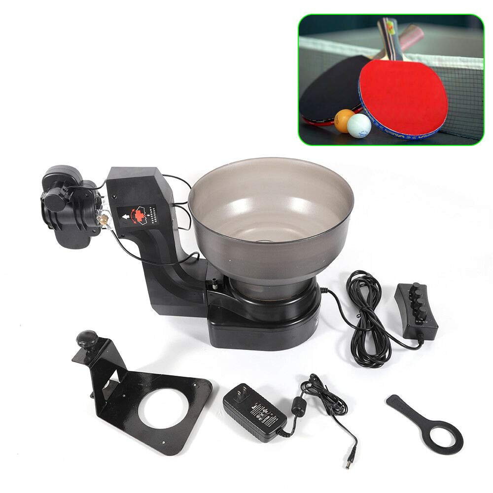 DONSU HP-07 36W Professional Ping Pong Ball Machine - Automatic Table Tennis Robot for Training & Practice | Perfect for Home, Club & Professional Use