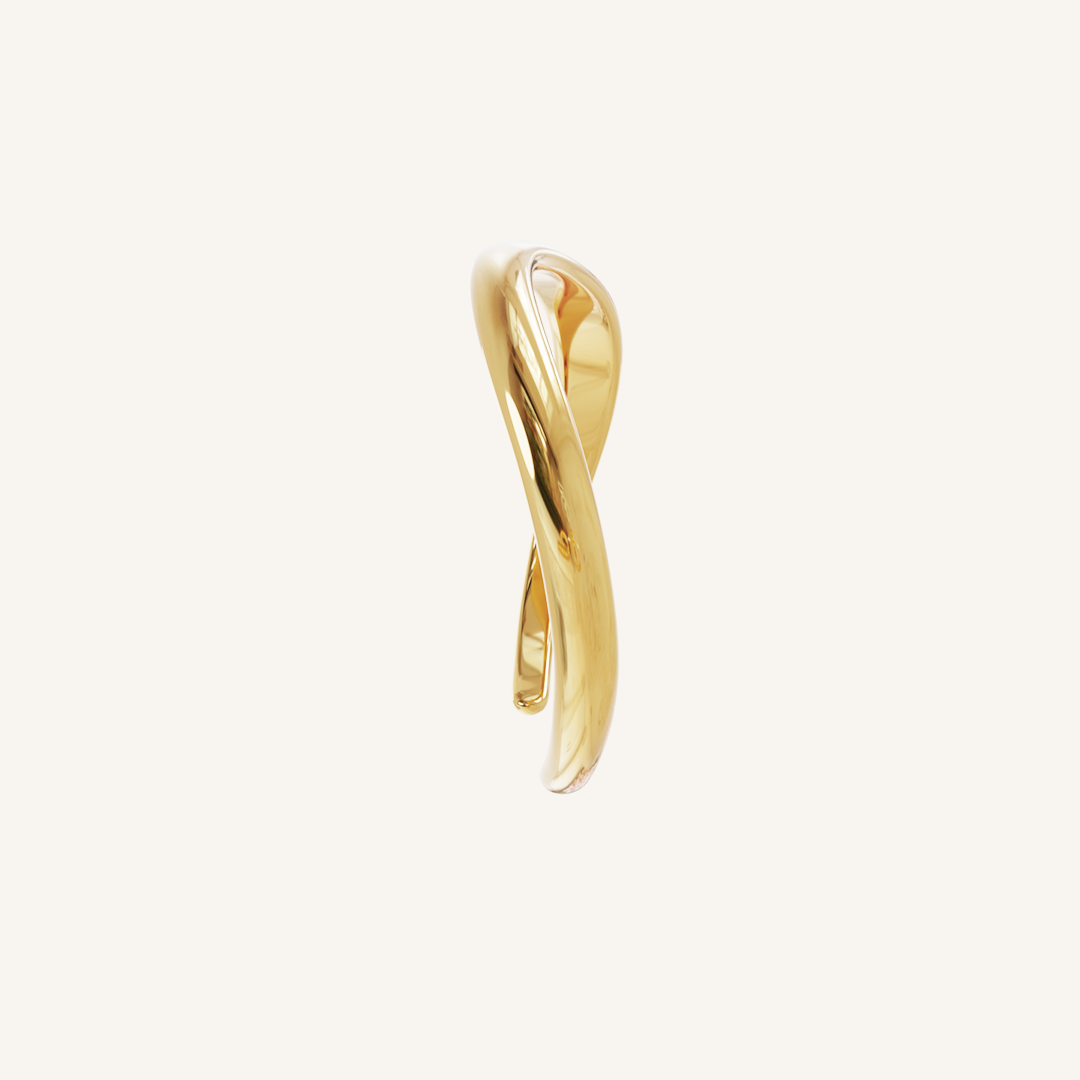 OUI Cuff Bracelet - Elegant Adjustable Bangle for Women | Perfect for Parties, Weddings & Everyday Wear