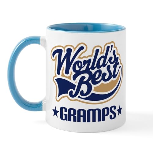 White/Blue Inside - Worlds Best Gramps Mug