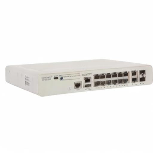 Ruckus Brocade ICX7150-C12P-2X1G Compact 12-Port Gigabit Ethernet Switch (Renewed) - Ideal for Small Business Networks, Home Offices & Smart Home Setups