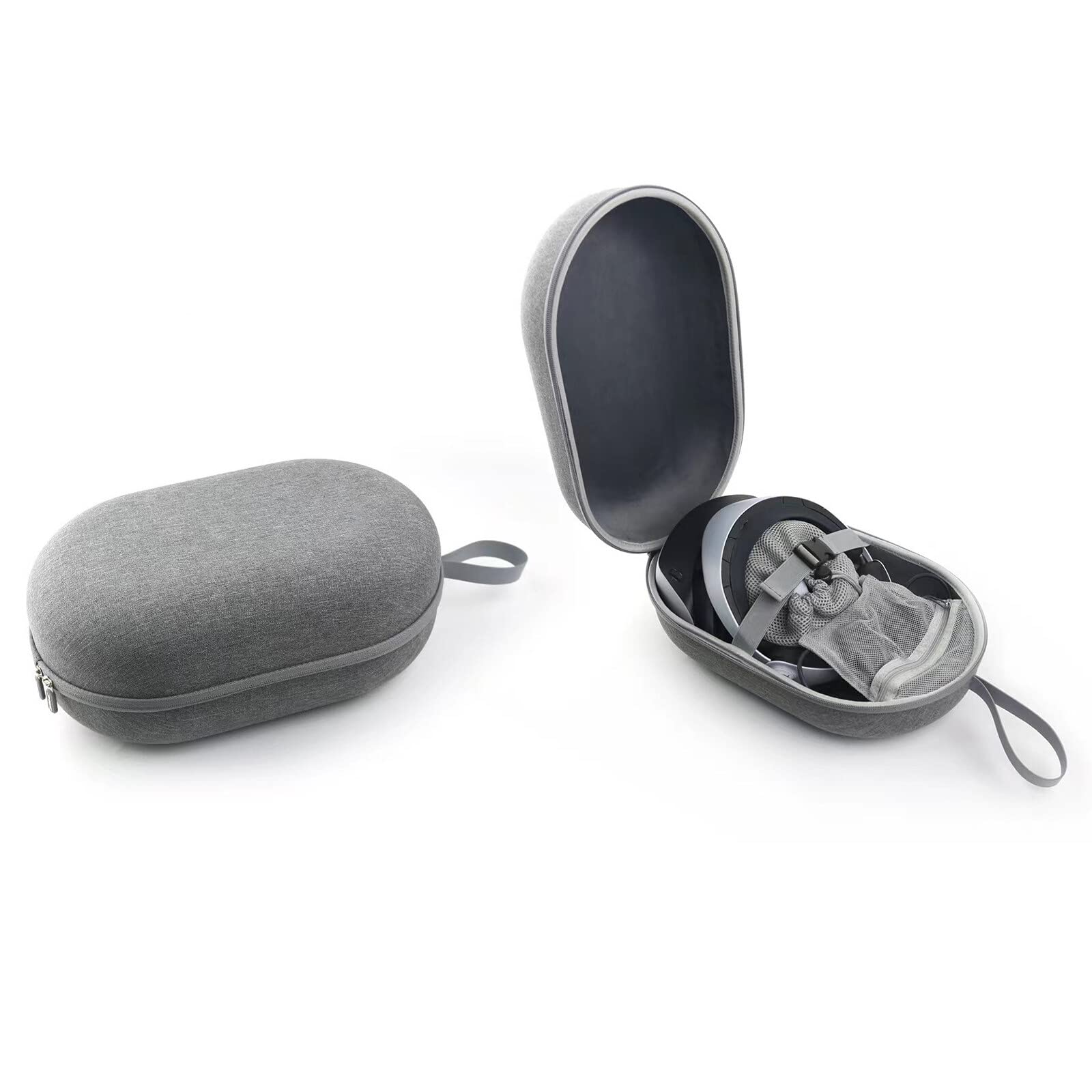Premium Hard Carrying Case for PS VR2 Headset & Controllers - Protective Travel Storage with Lens Cover | Perfect for Gaming at Home & On-The-Go Accessories Organization