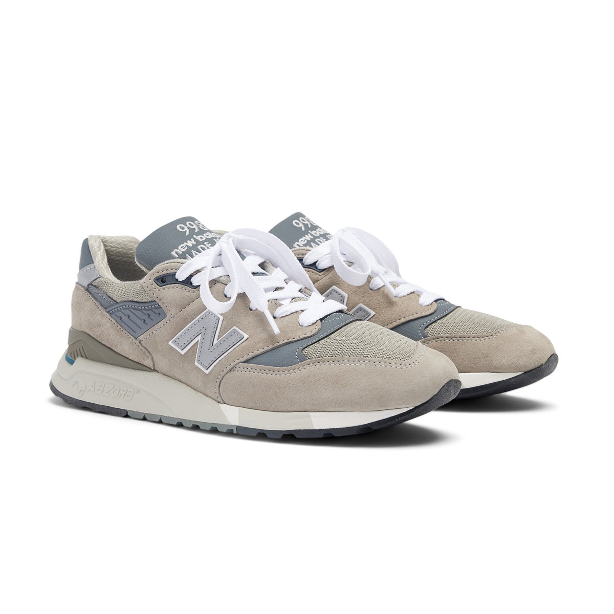 998 Core Grey Running Shoes for Men - Lightweight & Breathable Sneakers for Jogging, Gym Workouts, and Daily Wear in USA
