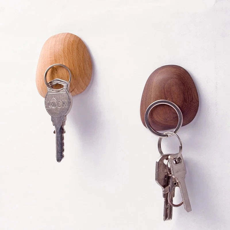 Strong Magnetic Key Holder Hooks - Heavy Duty Wall Mount Organizer for Keys, Kitchen Utensils & Tools - Perfect for Home, Office, Garage Entryway Organization