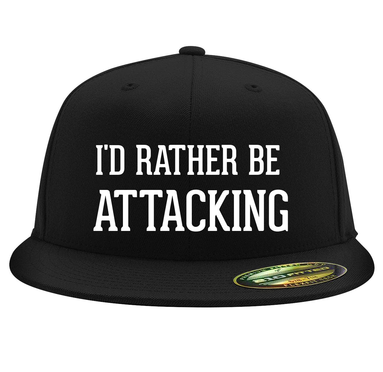 Flexfit 6210 Structured Flat Bill Fitted Baseball Cap for Men & Women - Adjustable Snapback Closure | Perfect for Sports, Outdoor Activities & Casual Wear
