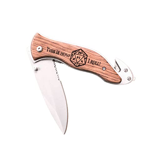 Premium Rolling Knife - High-Quality Kitchen Knife for Slicing, Dicing & Chopping | Perfect for Chefs, Home Cooking & Meal Prep