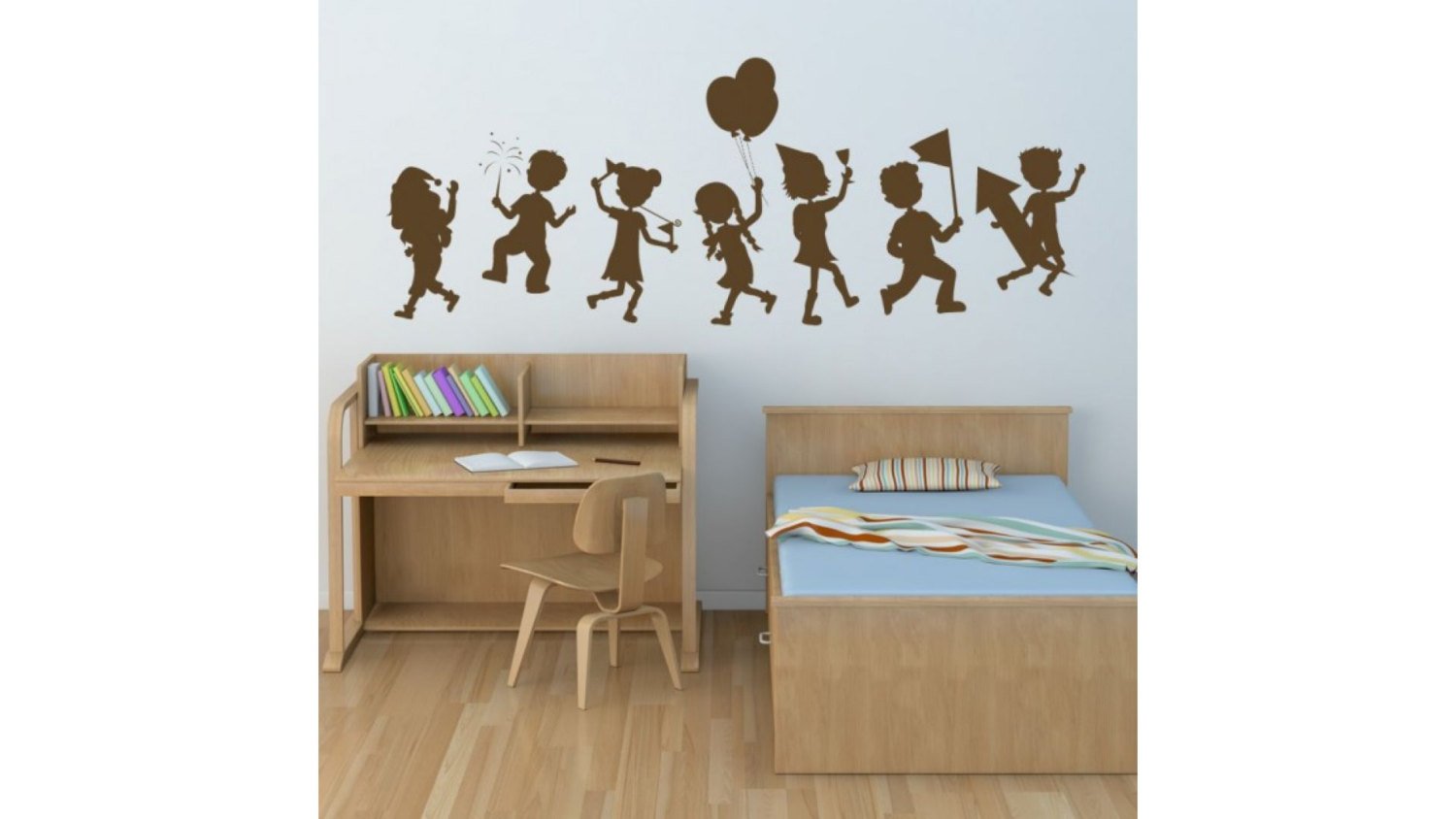 Kids Room Wall Decals - Nursery Stickers for Baby Girl & Boy, Fun & Colorful Wall Art for Bedroom Decor - Perfect for Playrooms, Daycares & Children's Spaces