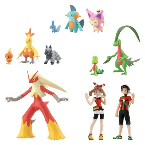 Pokemon Scale World 1/20 Hoenn Region Bandai Mini Figure - Collectible Action Figure for Display, Gifts & Pokemon Fans