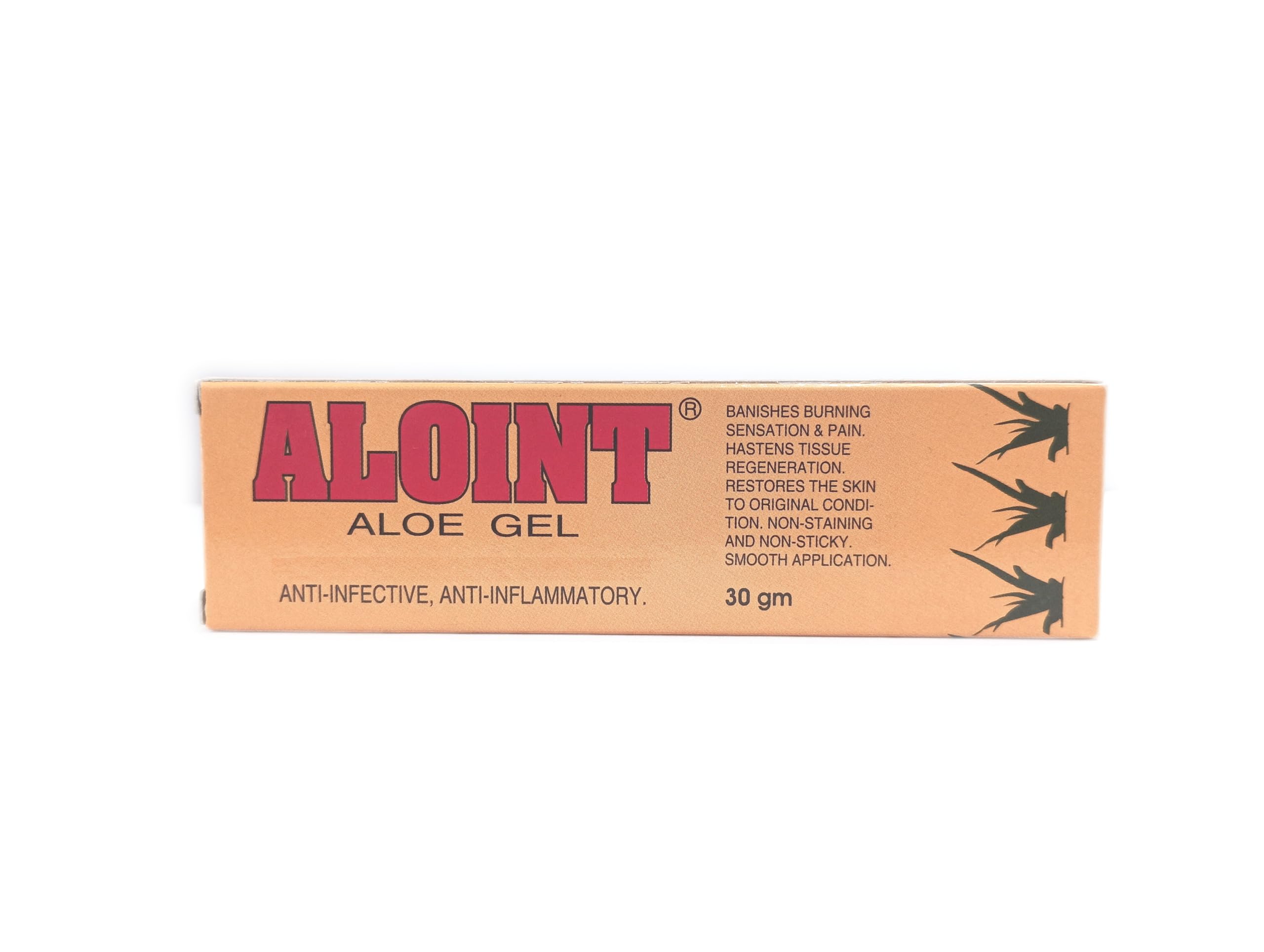 ALOINT 100% Pure Aloe Vera Gel - 3 Pack (30g Each) for Cuts, Burns, Wounds & Skin Care | Soothes Sunburn, Moisturizes Dry Skin, Relieves Itching