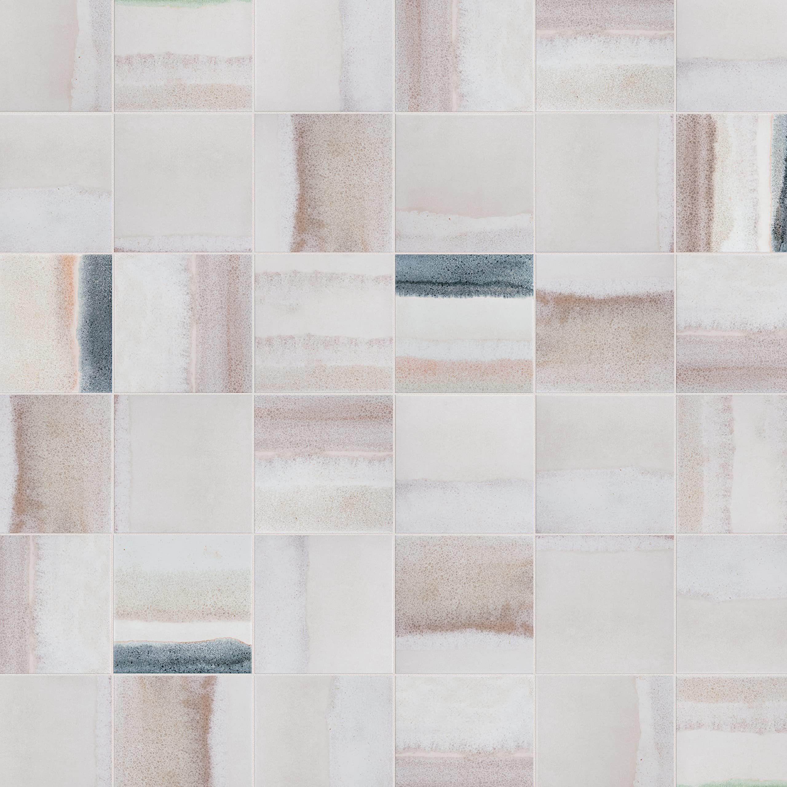 Merola Tile Matter Canvas Bone Blue 6