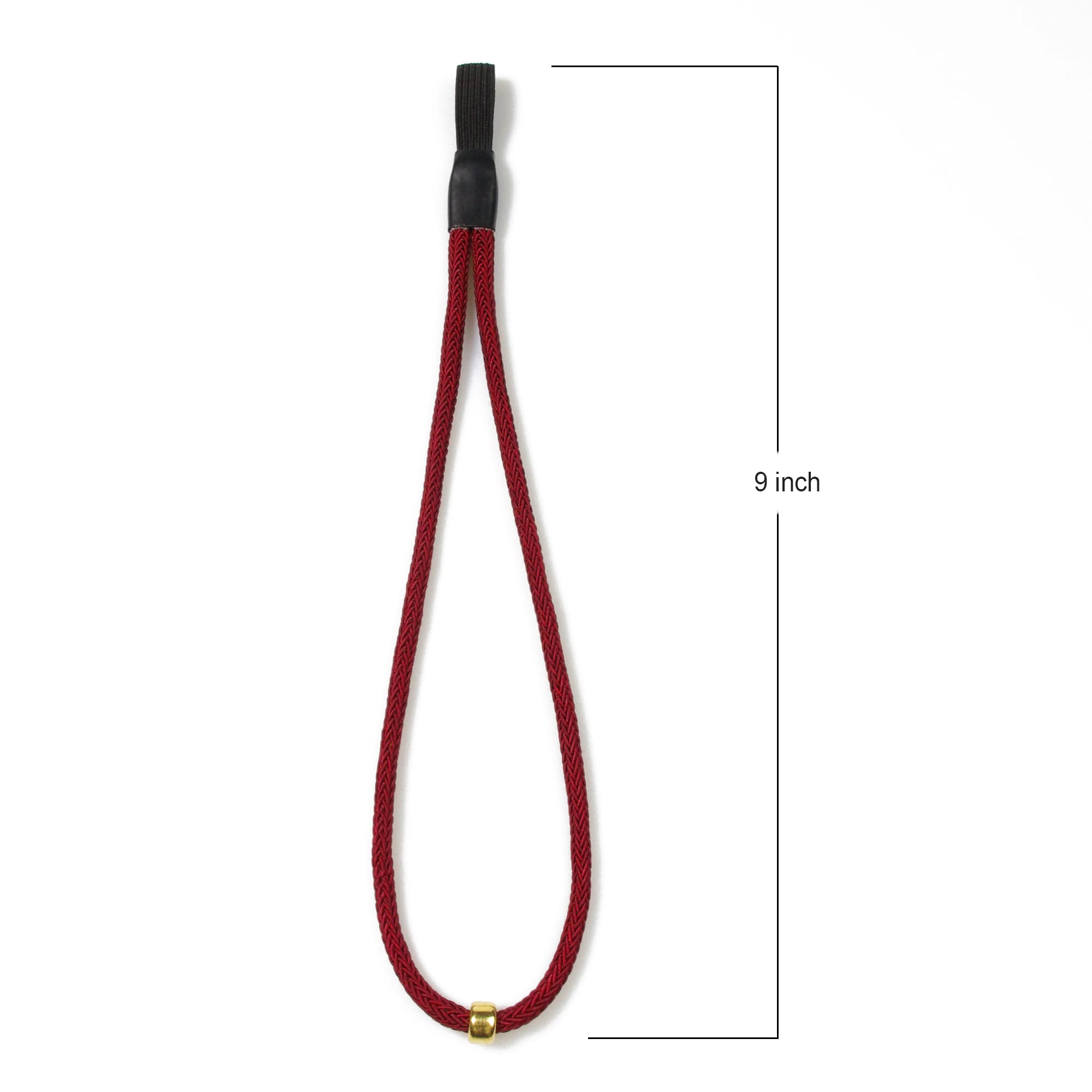 Fashionable Cane Wrist Strap for Walking Stick - Secure & Comfortable Hand Strap (Pack of 2, Red) - Ideal for Elderly Support, Hiking & Mobility Assistance