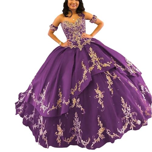 Gold,purple