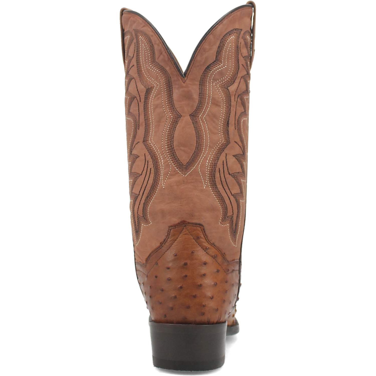 Premium Tempe Full Quill Ostrich Cowboy Boots for Men - Handcrafted Genuine Leather Western Boots for Riding, Rodeo & Country Fashion
