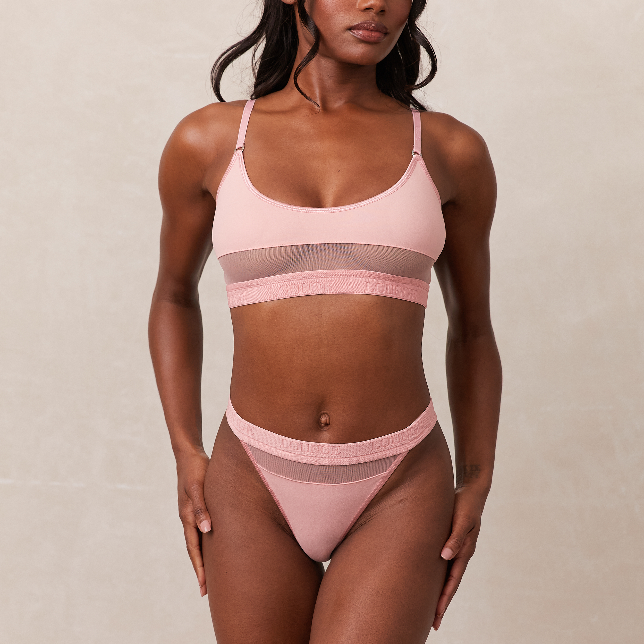 Women's Breathable Mesh Sports Bra Pink - Comfortable Workout Top for Yoga, Running & Gym