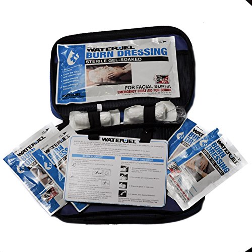 Waterjel Small Soft Side Burn Kit EBK1 - Compact First Aid for Minor Burns, Ideal for Home, Kitchen, and Outdoor Use
