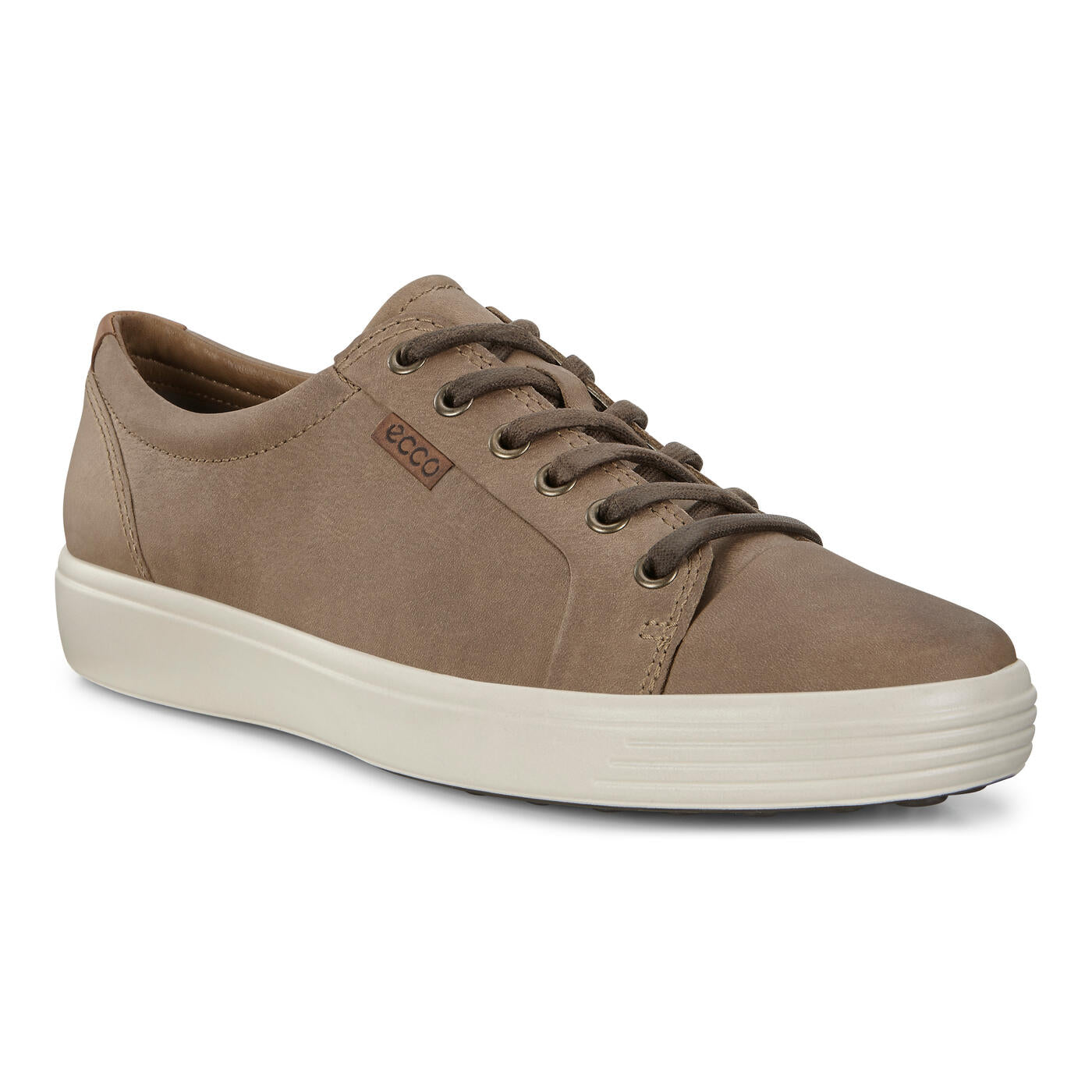 ECCO Soft 7 Men's Casual Sneakers - Comfortable Walking Shoes for Men | Breathable Leather Upper & Cushioned Footbed | Perfect for Work, Travel & Everyday Wear