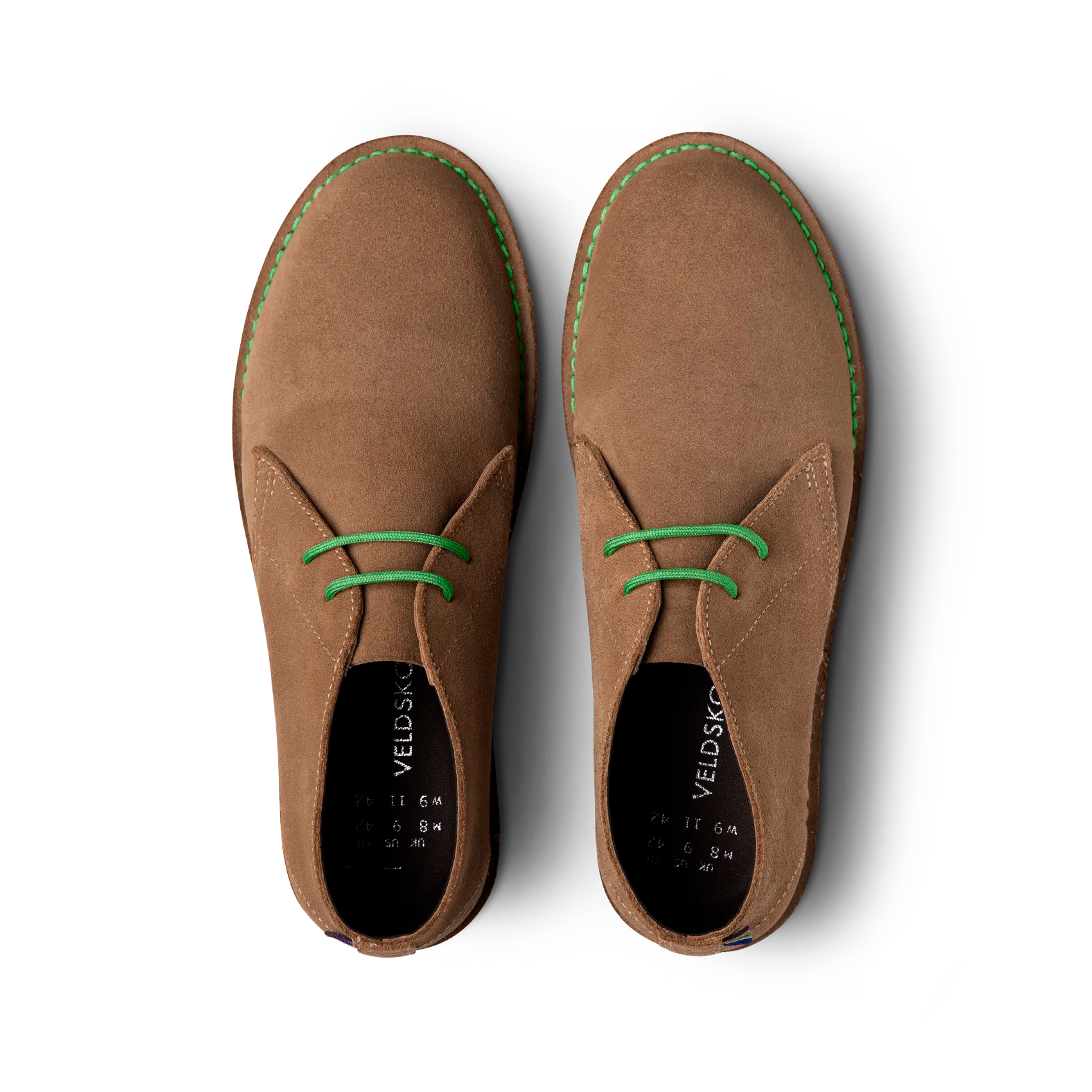 Heritage Lowveld Green Sole Sneakers - Comfortable & Stylish Men's Casual Shoes for Walking, Running, and Everyday Wear