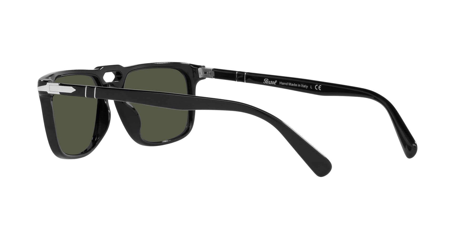 Persol PO3273S Rectangular Sunglasses for Men & Women - Classic UV Protection Shades for Driving, Travel & Outdoor Activities