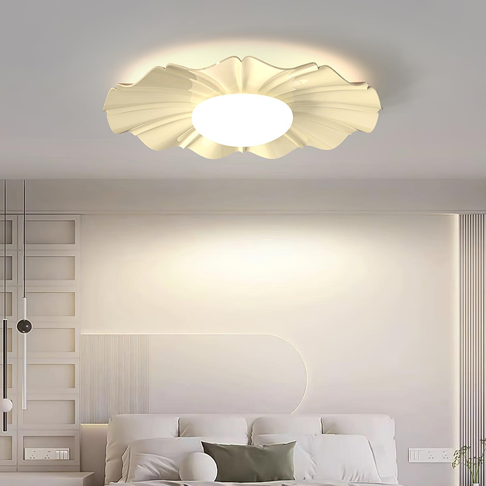 Elegant Blooming Flower Ceiling Light Fixture - Modern Floral Chandelier for Living Room, Bedroom & Dining Room Decor