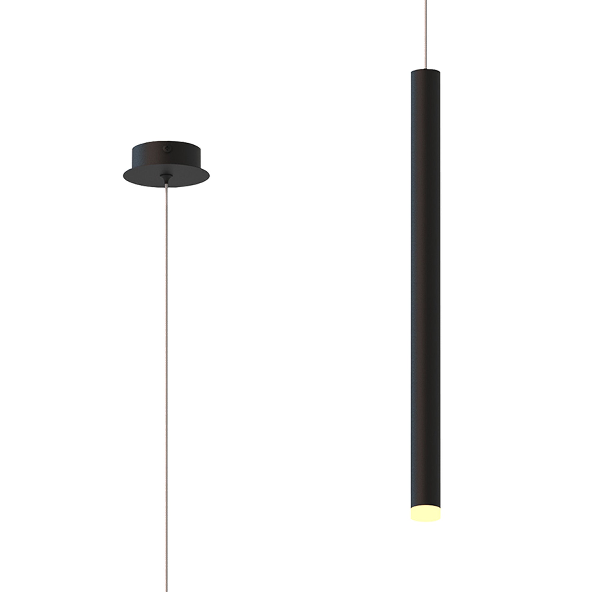 1 Lt LED Pendant Light with Dimmable Function - Modern Hanging Fixture for Kitchen Island, Dining Room & Bedroom Lighting (Multiple Color Options)