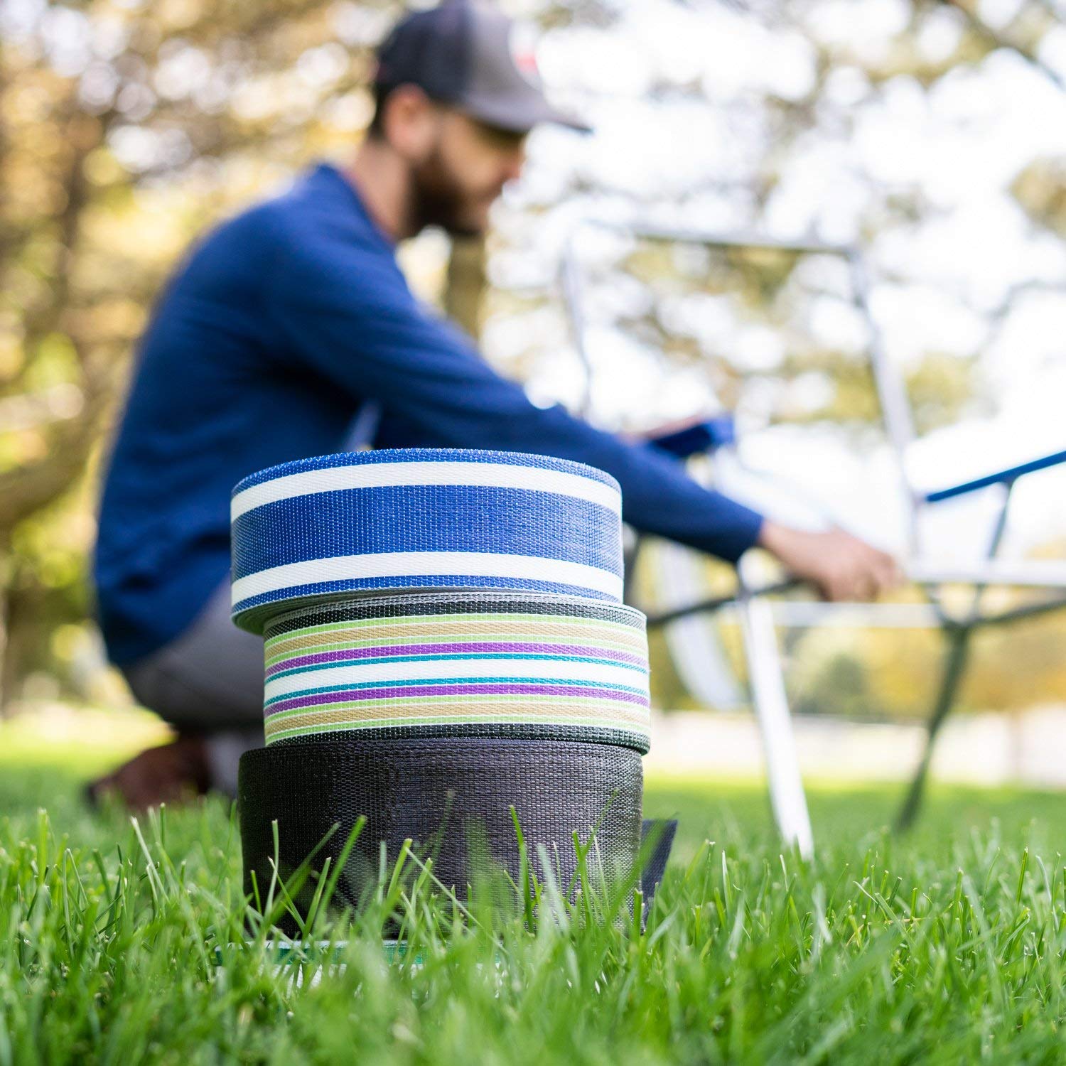 Durable Polypropylene Lawn Chair Webbing Replacement - 3