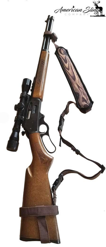 Universal Non-Swivel Gun Sling for Rifles, Shotguns & Firearms - Adjustable Shoulder Strap for Hunting, Shooting & Outdoor Activities