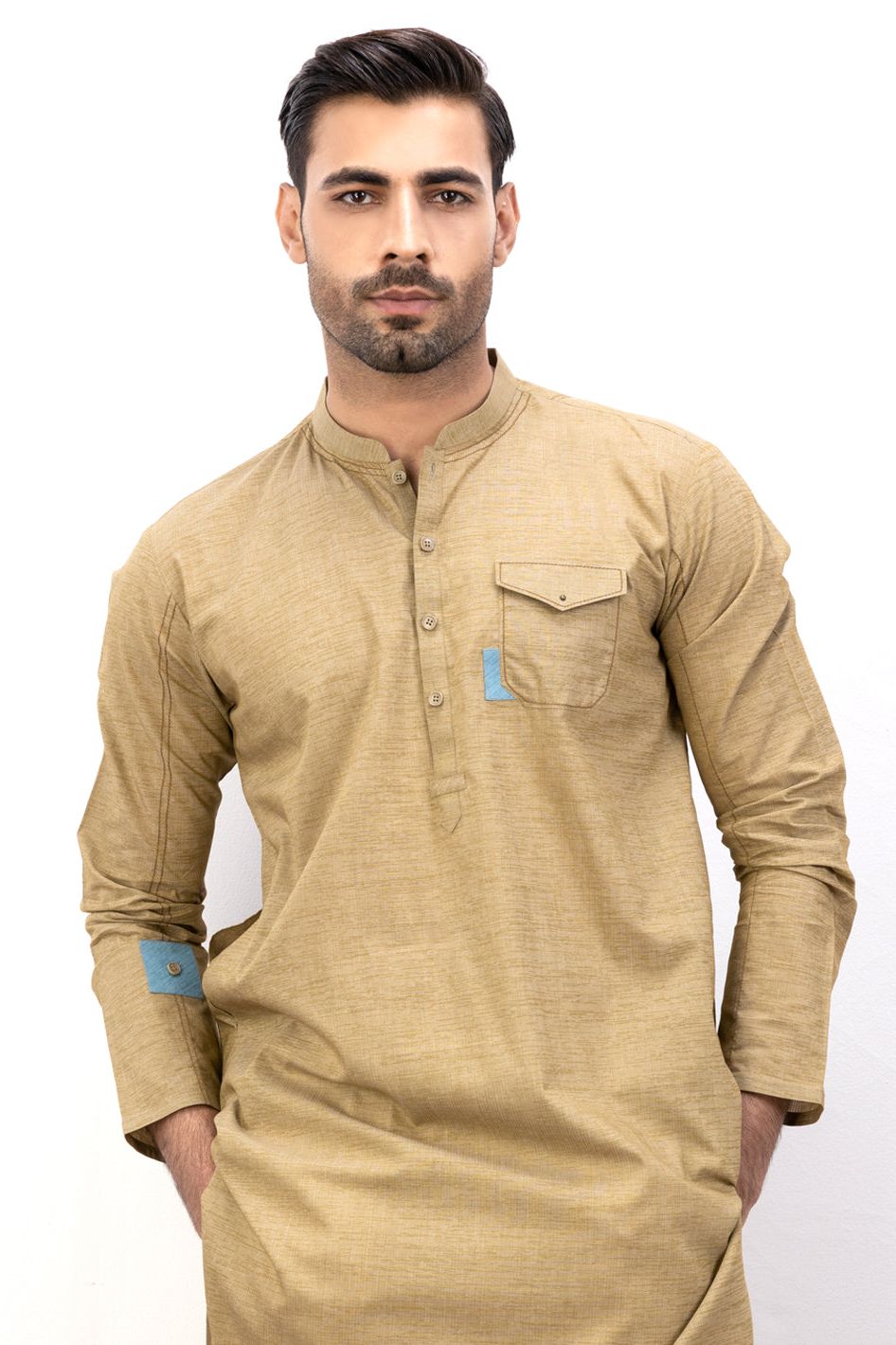 Stylish Blended Green Kurta for Women - Comfortable & Trendy Ethnic Wear - Perfect for Festivals, Parties & Casual Outings
