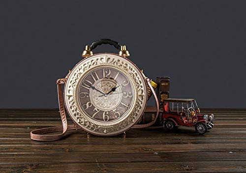 Vintage Steampunk Women's PU Leather Crossbody Bag - Fashion Shoulder Purse for Casual & Evening Use