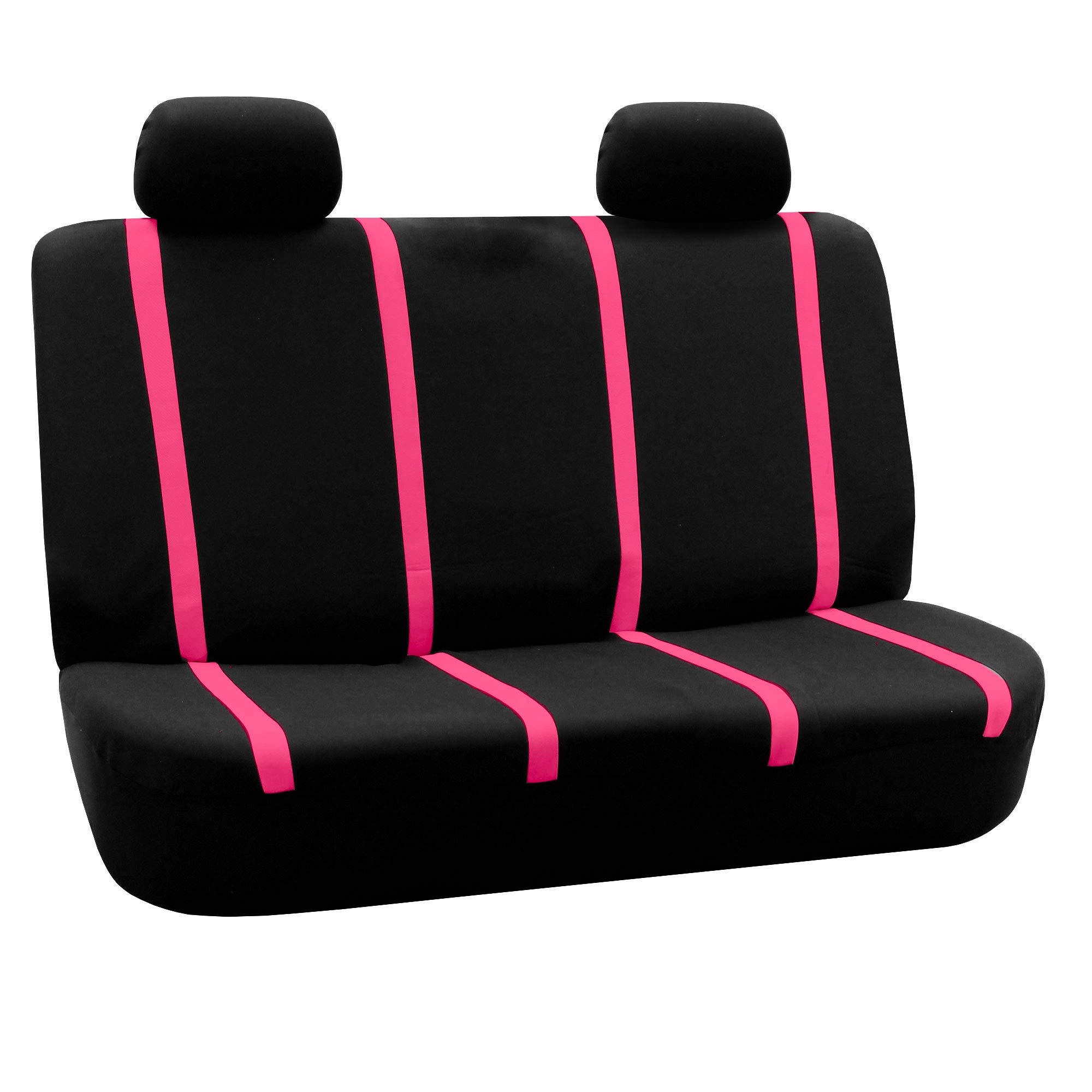 TLH Pink Universal Car Seat Covers & Mats Set for SUV, Van, Car
