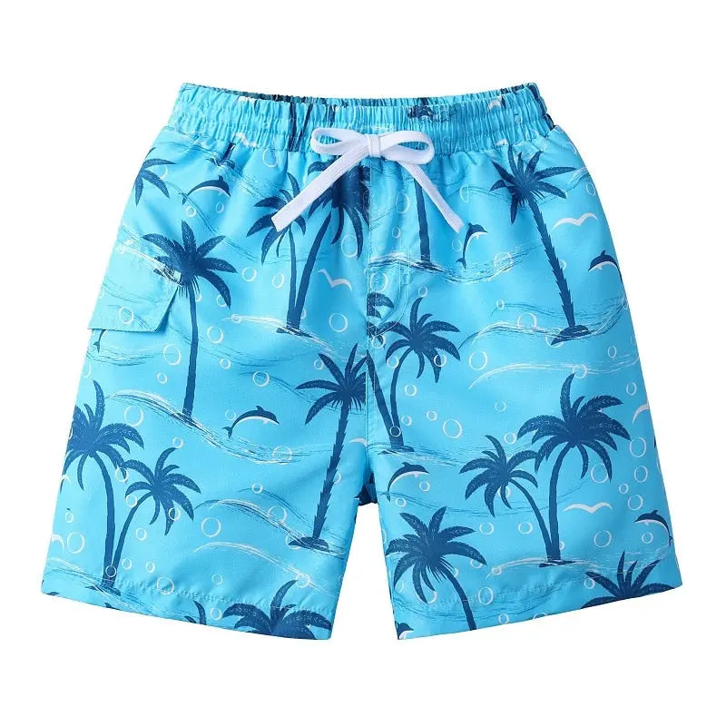 Best Kids' Swim Trunks for Boys & Girls Ages 5-14 | Quick-Dry Swim Shorts with UPF 50+ Sun Protection - Perfect for Pool, Beach & Summer Water Activities