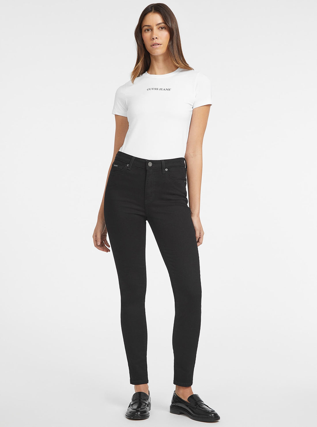 Guess G05 High Rise Skinny Jeans for Women - Stretch Denim Pants, Slim Fit, Comfortable & Fashionable (Various Colors) - Perfect for Casual Wear, Office & Night Out